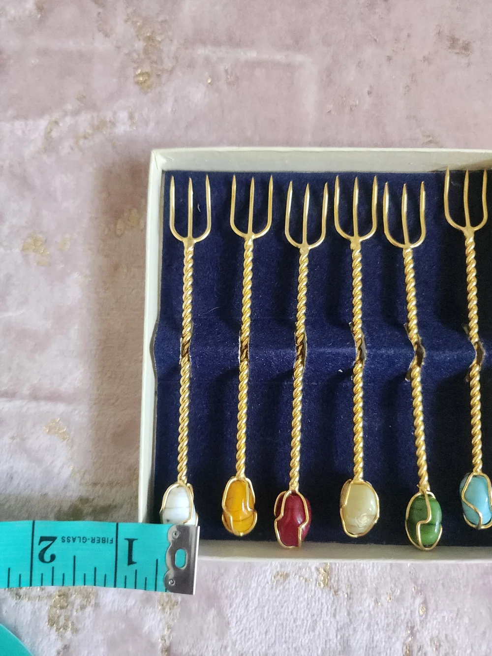 VINTAGE SET | Set of 6 Cocktail Forks